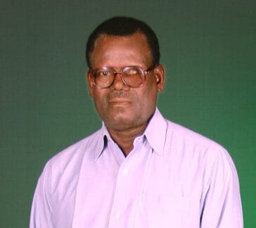 Cajetan, community representative from the Siddi community