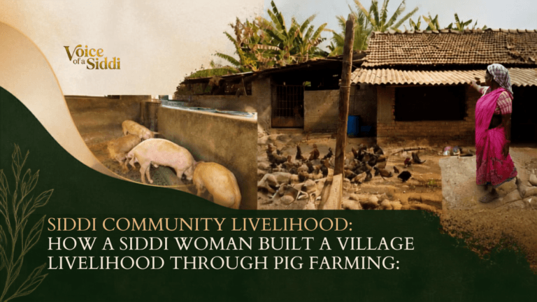 siddi Woman Built a Village Livelihood Through Pig Farming: